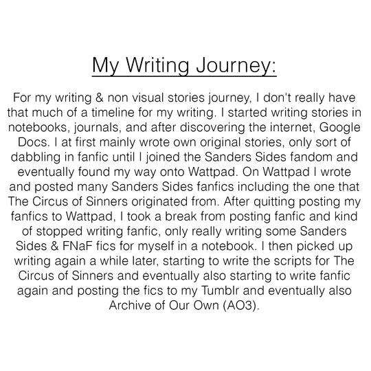 My Writing Journey
