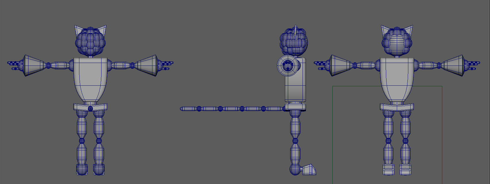 An untextured wireframe image of the RX0521/Rowan model
